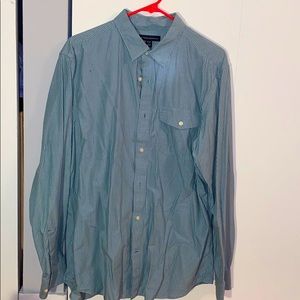 Men’s Green Large Banana Republic Button Down